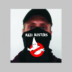 Antifascist - Nazi Busters univerzálna elastická multifunkčná šatka vhodná na prekrytie úst a nosa aj na turistiku pre chladenie krku v horúcom počasí